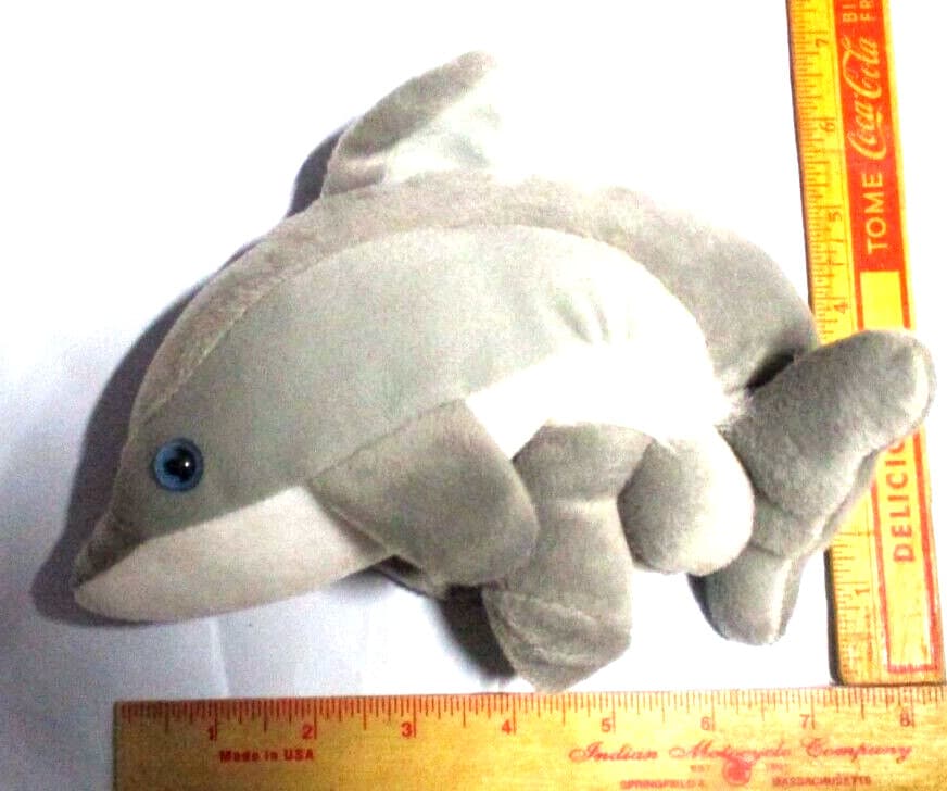 adult stuffed animal w/penis dolphin "weanie baby" novelty beanie doll