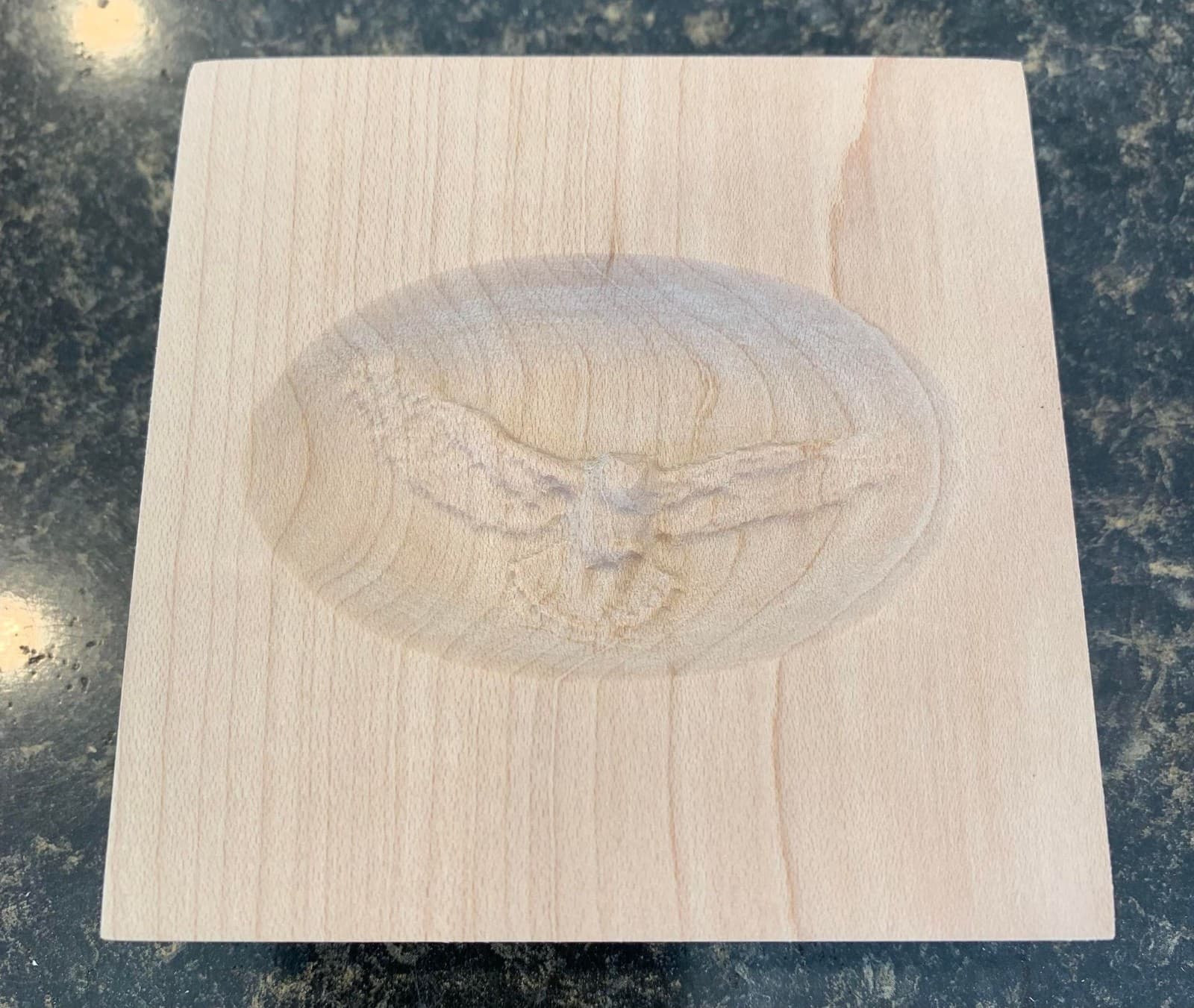 Horned Owl Engraving Trim Wood, Corner Trim Block Door Trim Window Trim