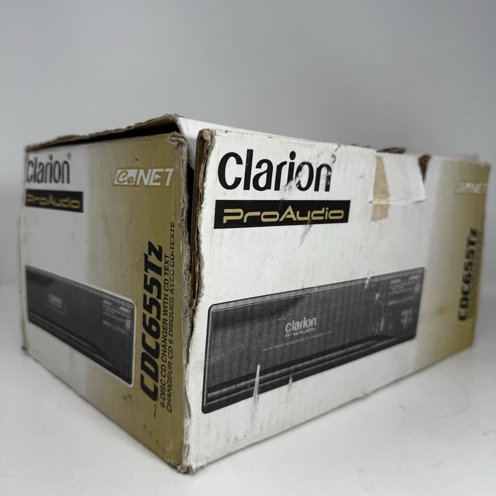 Clarion CDC655Tz 6-CD Changer Magazine NEW - Open box - SEALED contents