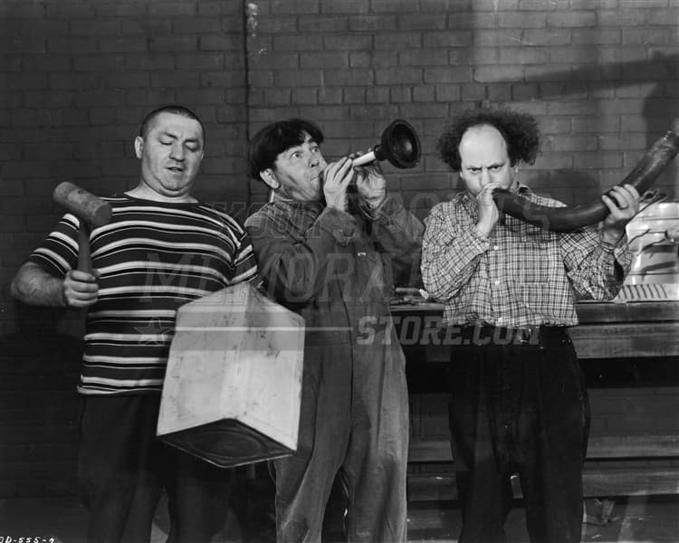 3 Three Stooges Moe Larry Curly musical instruments 8x10 11x14 16x20 photo 124
