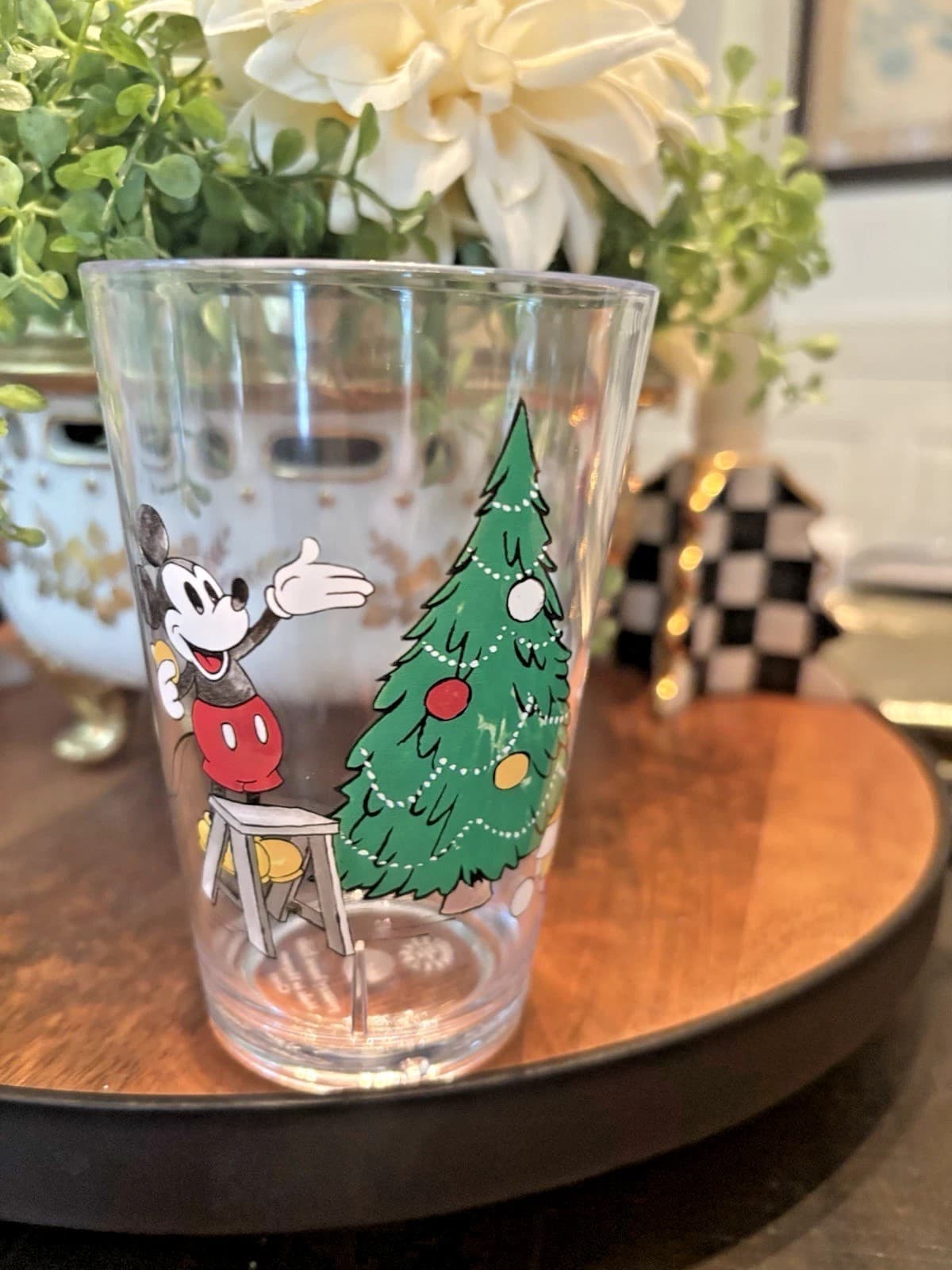 Disney Pottery Barn Mickey Mouse Christmas holiday CUP Party School gift kid new