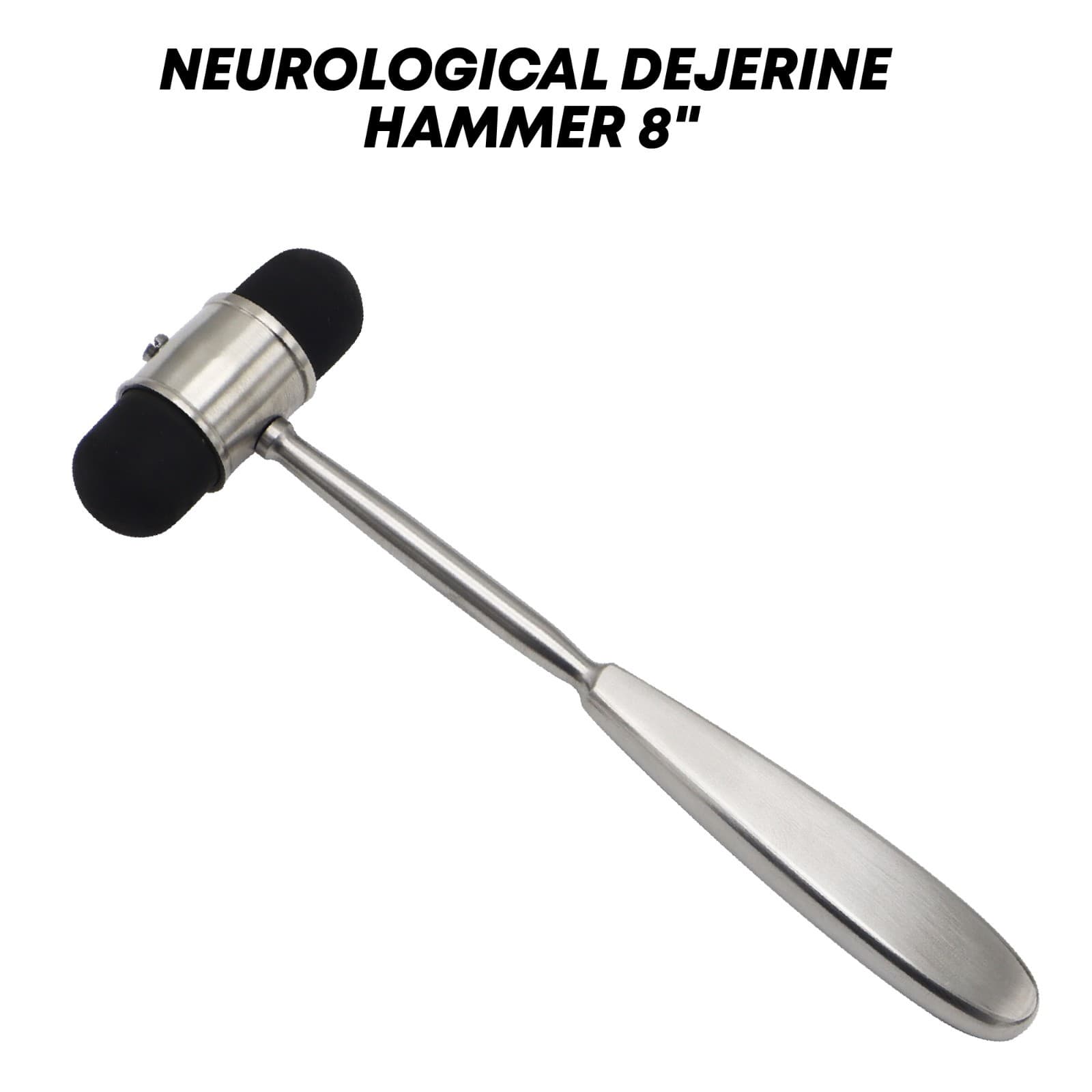 Dejerine Reflex Hammer 8" stainless steel Neurological Instruments German Grade