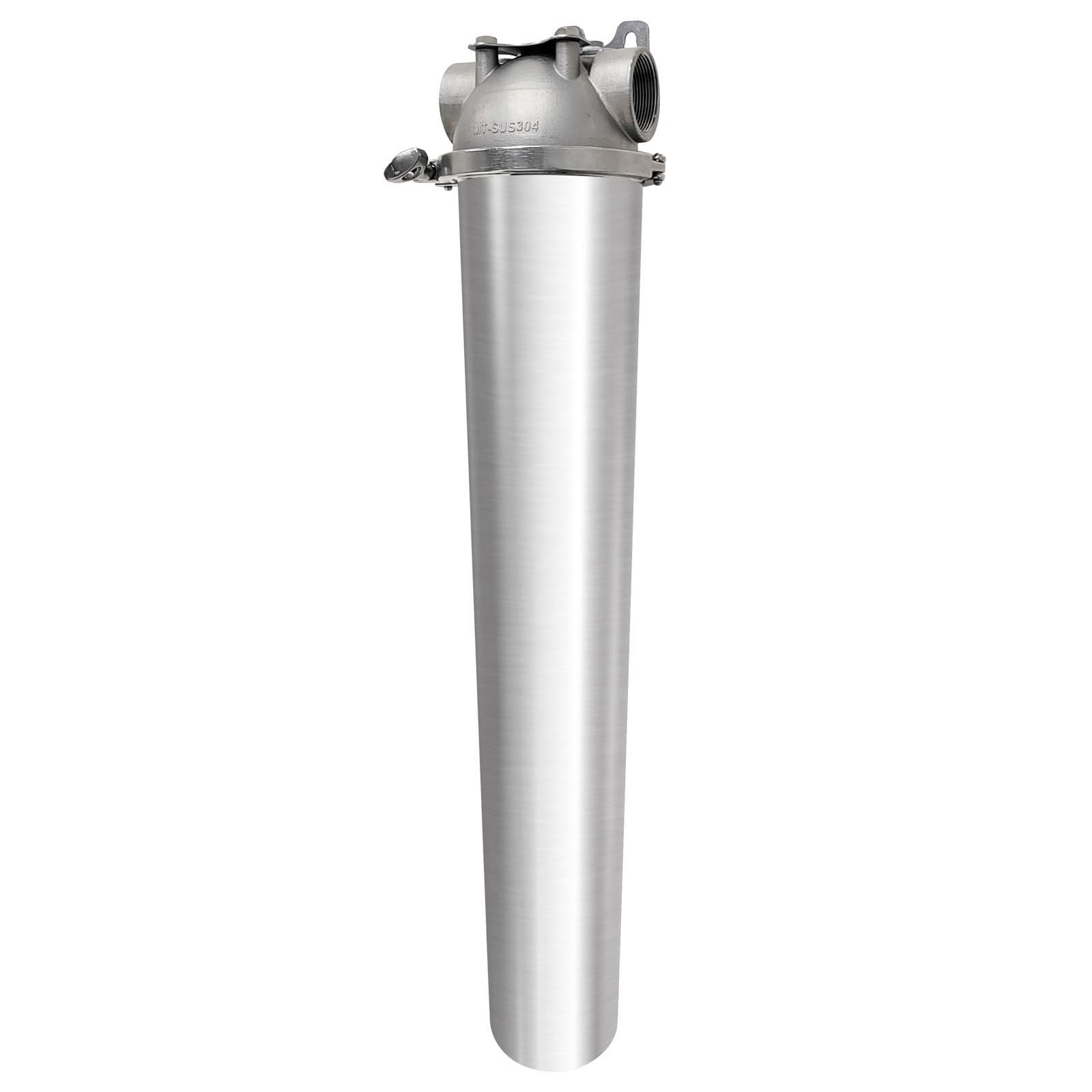 30inch Stainless Steel Pressure Water Filter Housing 1.5" NPT 4-8T Water Output