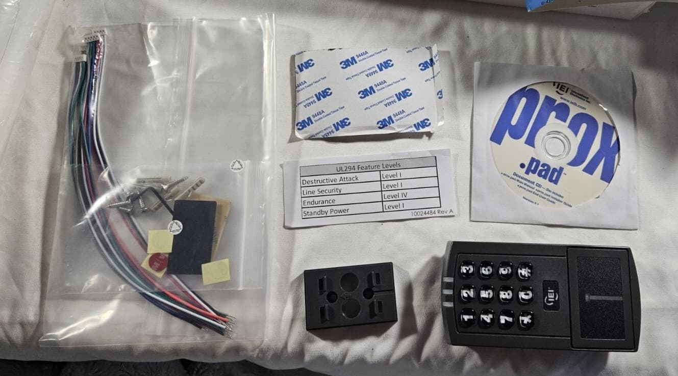 Linear Prox.Pad Proximity Reader and Keypad (Open - Box / New)