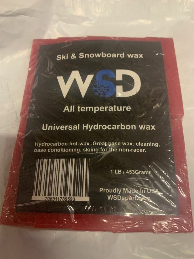 Ski Snowboard Wax 1 Lb red universal hydrocarbon 10 sticks / bars new