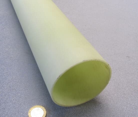 Phenolic G10FR4 Tube 3.094" OD x 2.844" ID x 1/8" Wall x 36"