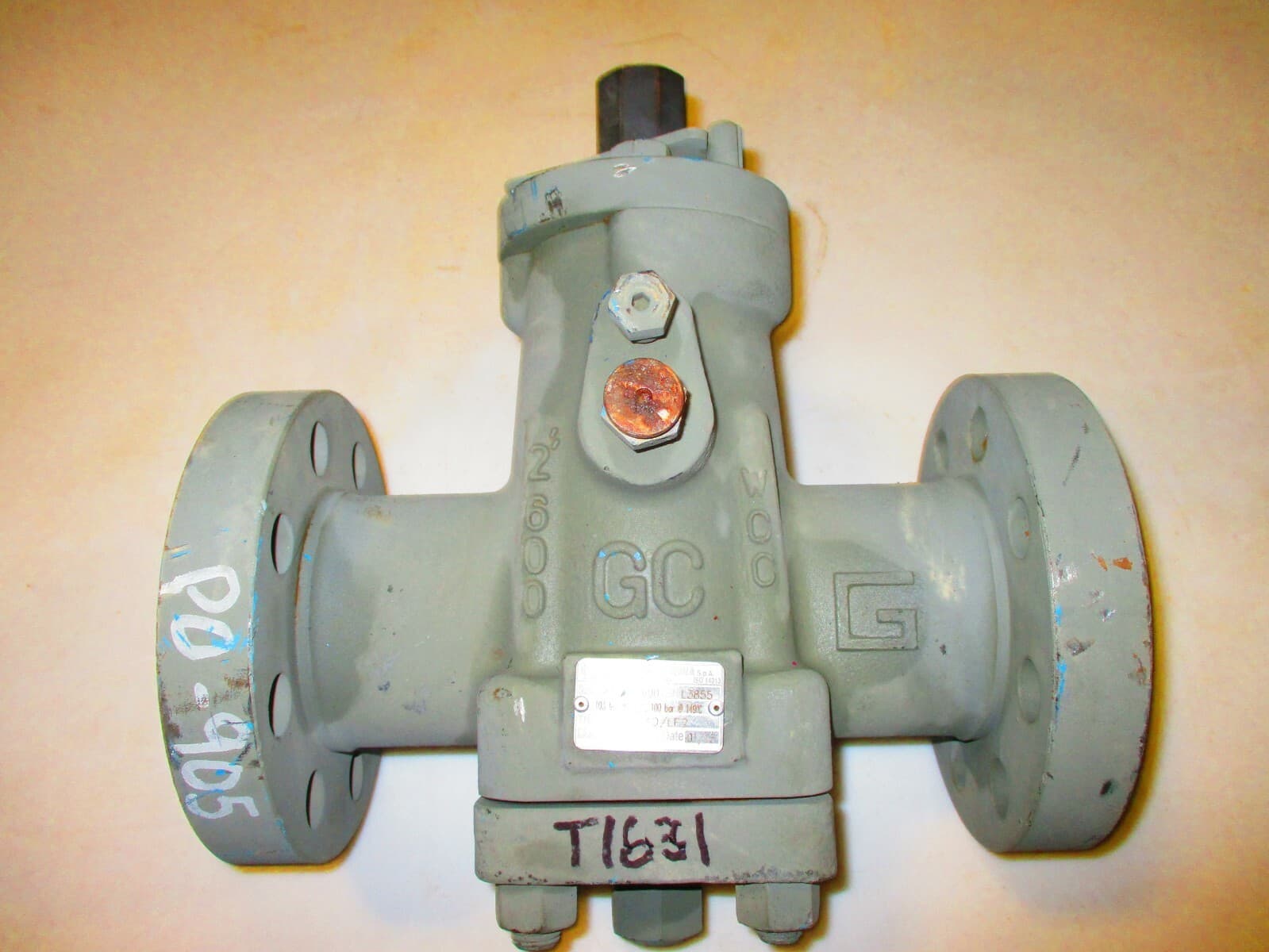 Plug Valve Lubricated Pressure Balanced | 2" ANSI Class 600 Raised Face Flanged
