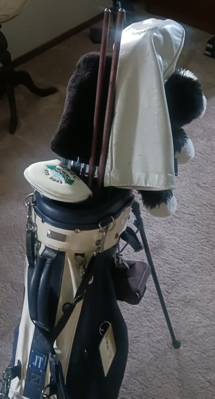 Stained Only (Your Choice of Stain and Size) Pair - Wooden Golf Alignment Sticks