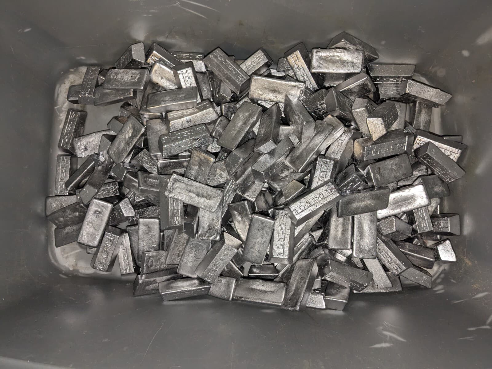 10 lbs pounds of Clean Soft Lead 1lbs ingots