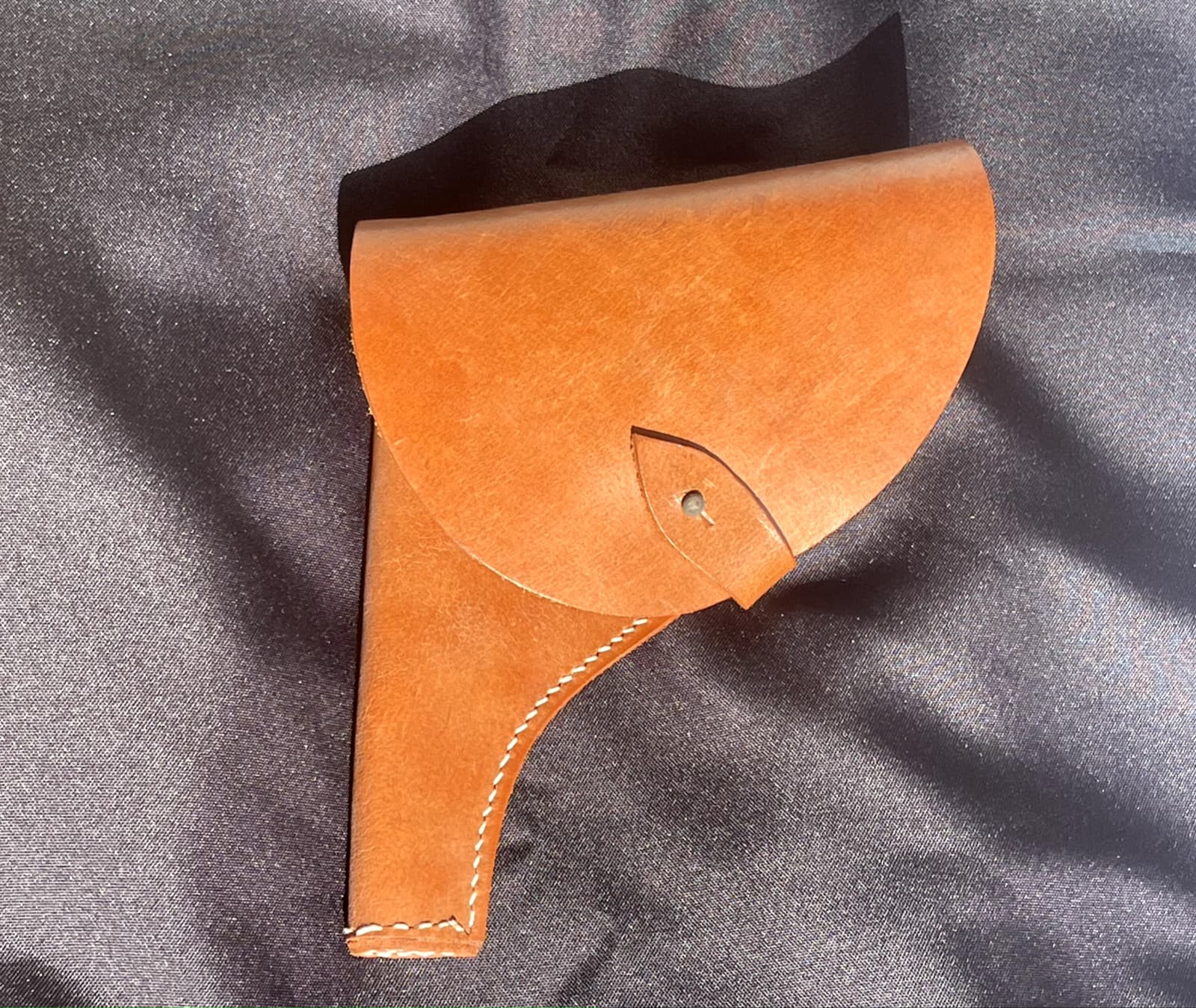 Russian imperial NCO WWI nagant revolver holster perfect replica, handle right