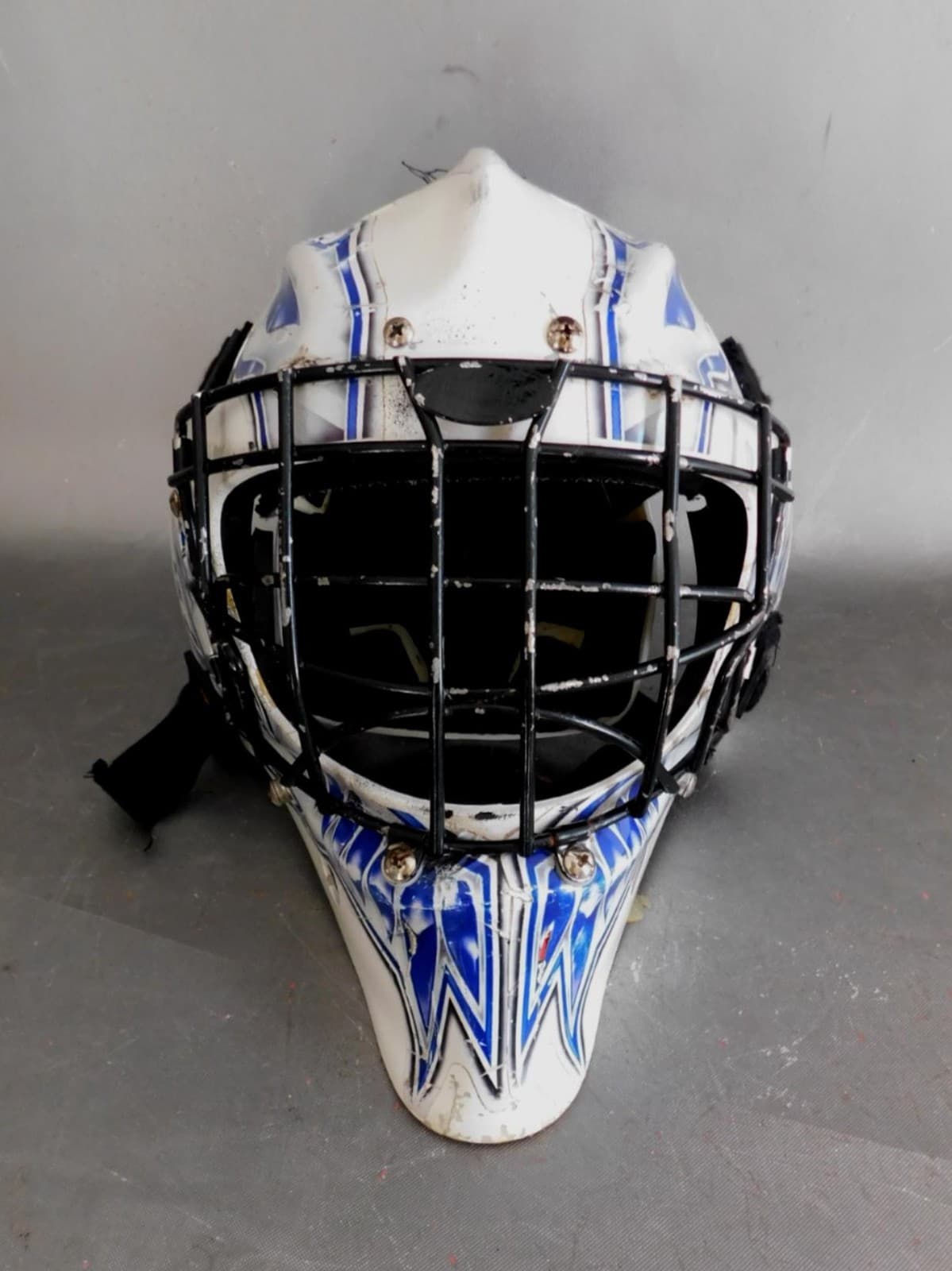 Preowned,Hockey Goalie Mask,Good Condition,Beer League,Unknowned Maker No Tariff