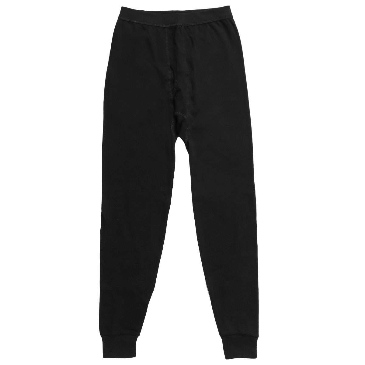 Men Winter Fleece Lined 100% Cotton Thermal Long Johns Bottom Underwear Pants