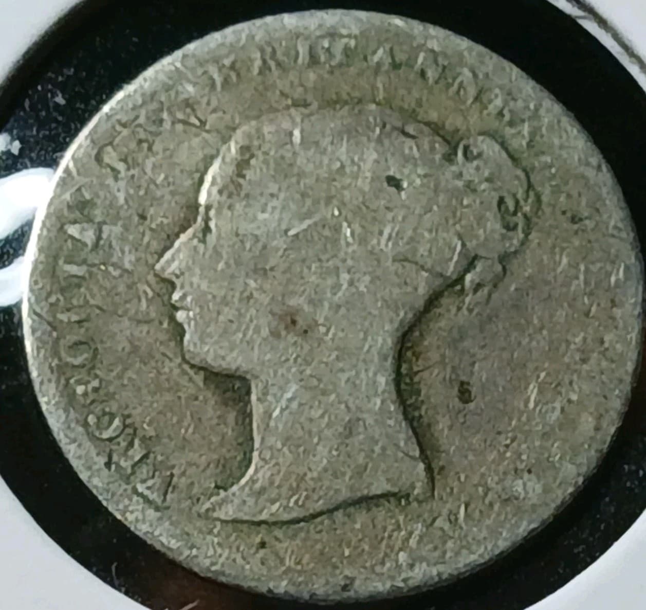 1848 Great Britain Silver Four Pence AG