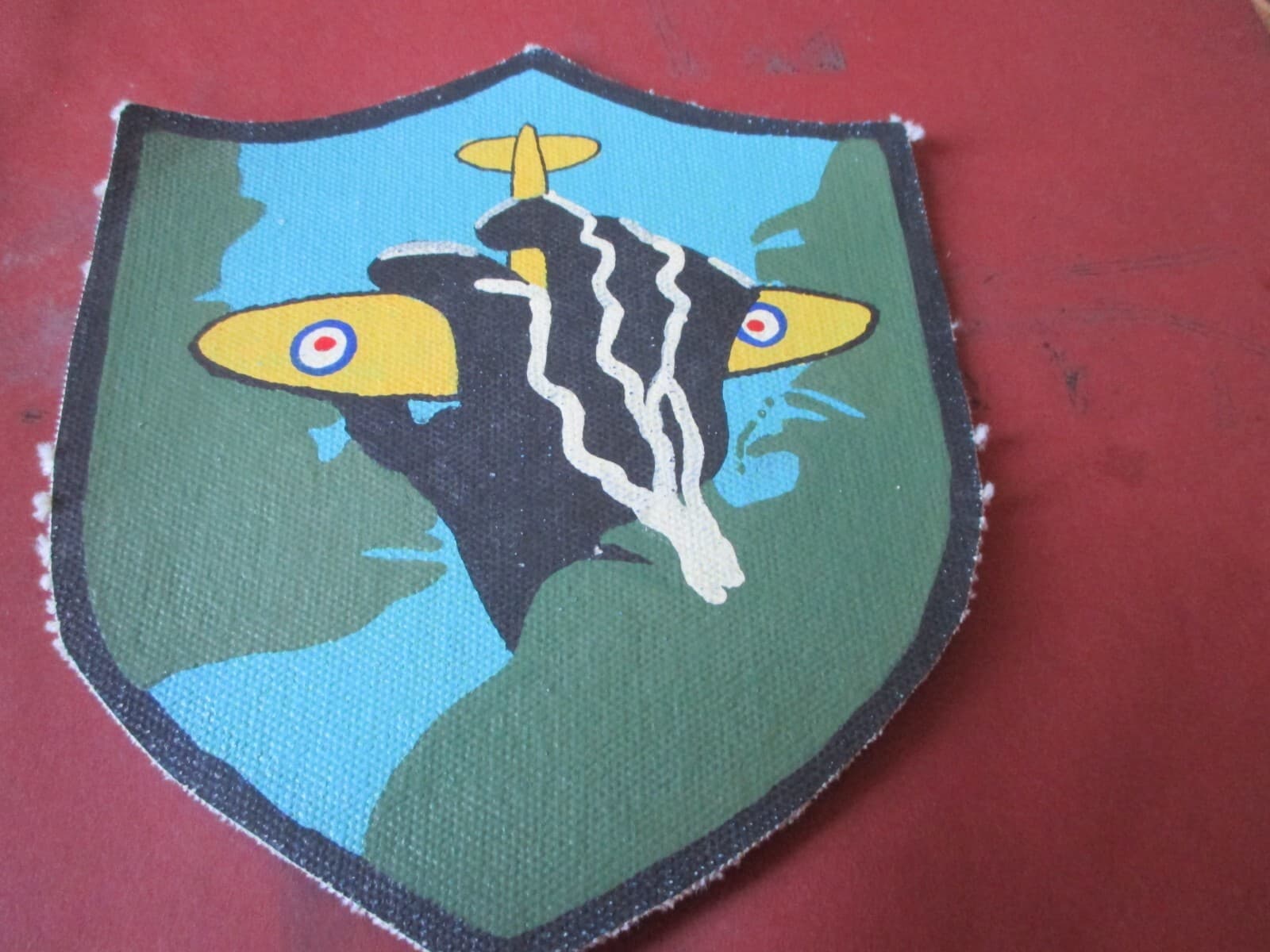 WWII LUFTWAFFE I/JG 52 FIGHTER SQUADRON JACKET PATCH