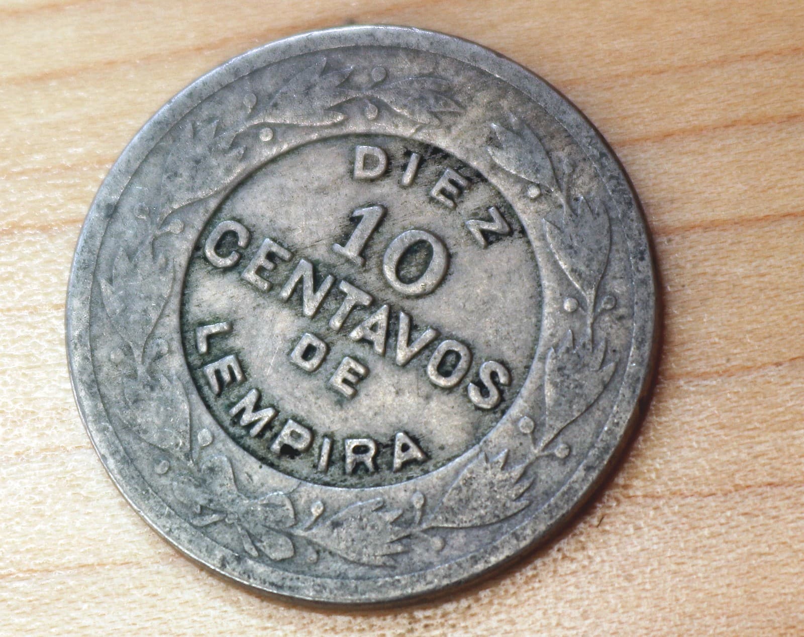 1932 Honduras 10 Centavos Philadelphia Mint