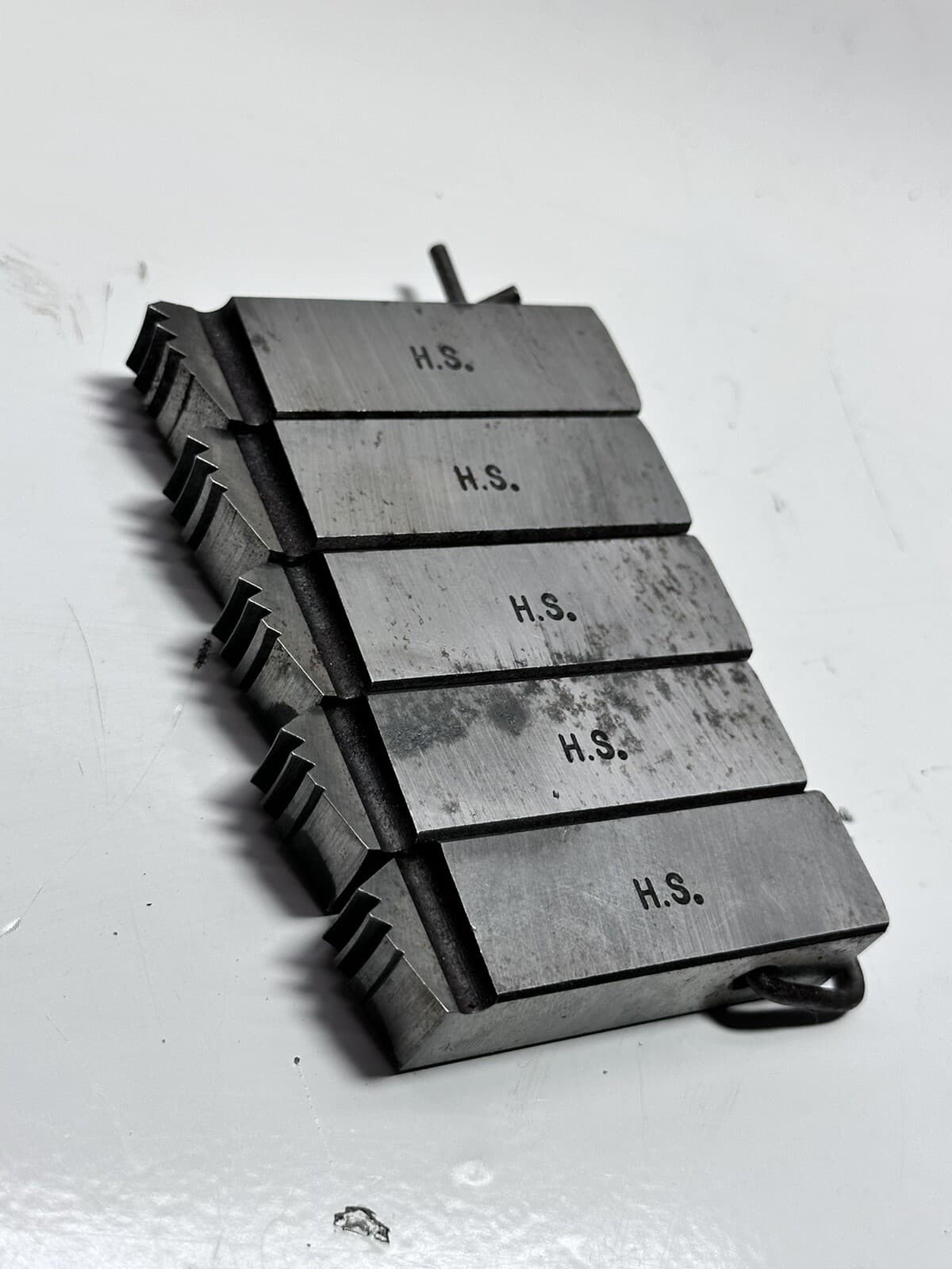 RIDGID 4PJ 3” NPT Dies Set High Speed RH for 4-P and 4PJ Threaders