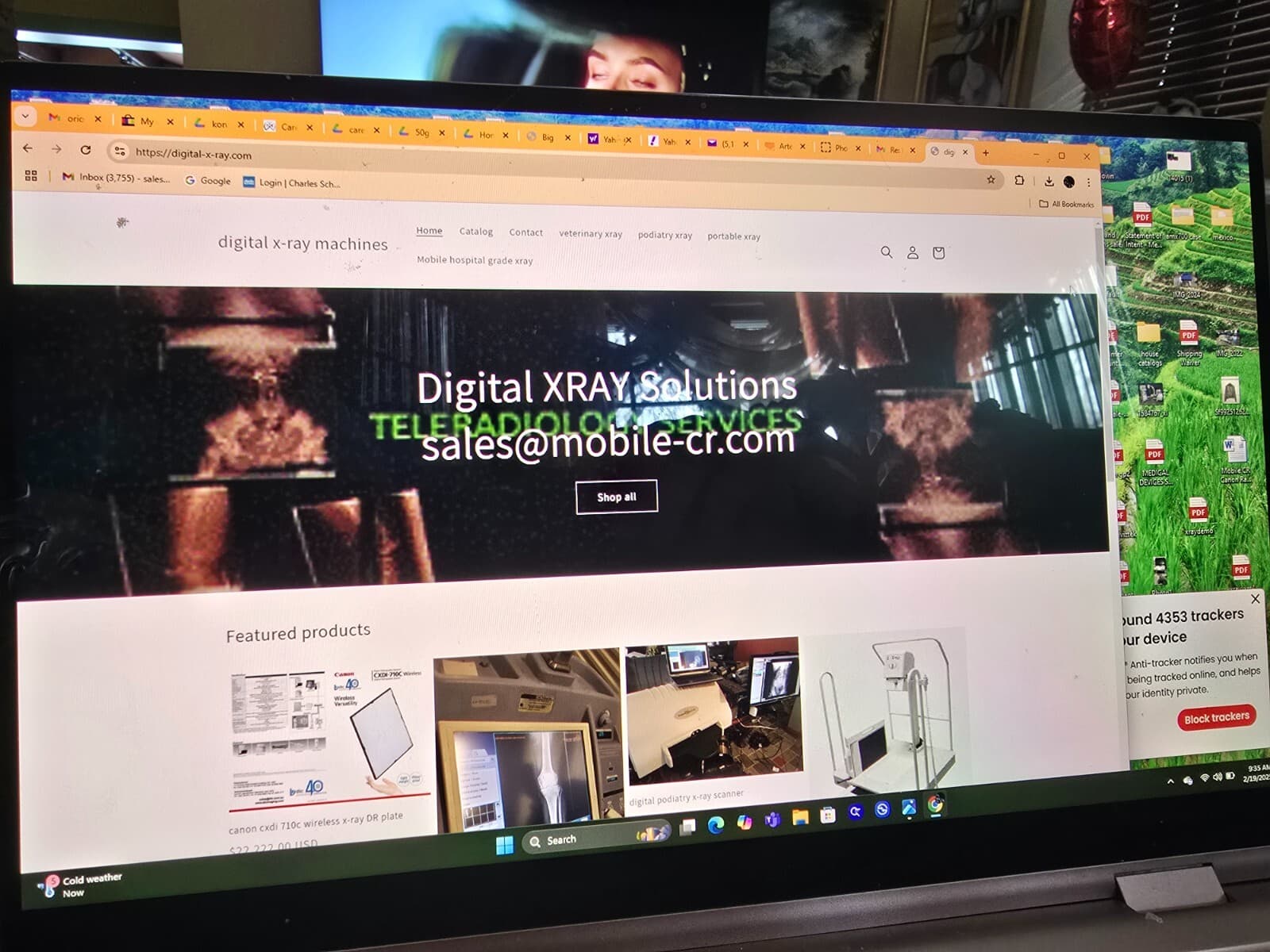 wireless DR ray flat panel image receptor image receptor