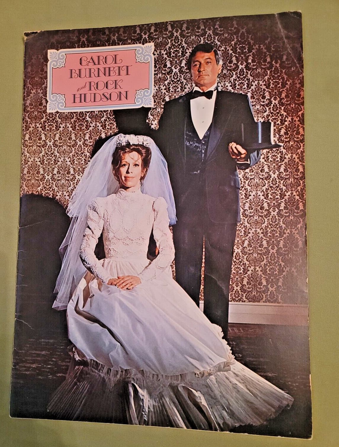 I Do! I Do! Souvenir Program, Carol Burnett & Rock Hudson, Dallas Tx, 1974