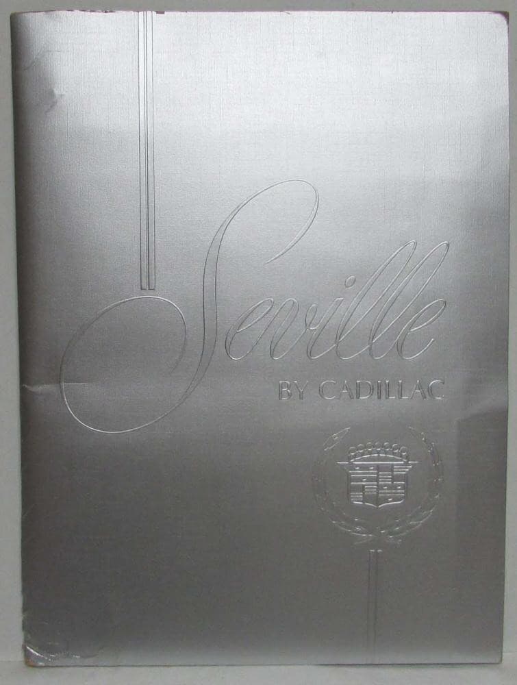 1975 Cadillac Seville Media Press Kit W/ Photos