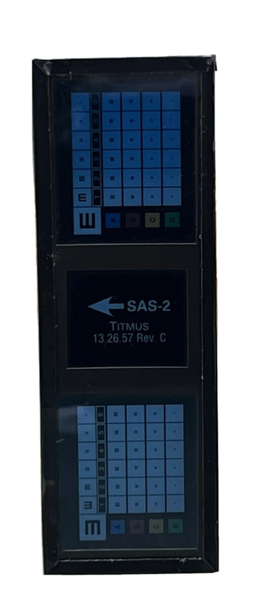 Used Titmus Vision Screener Slides SAS-2 Binocularity Test Slide 18103