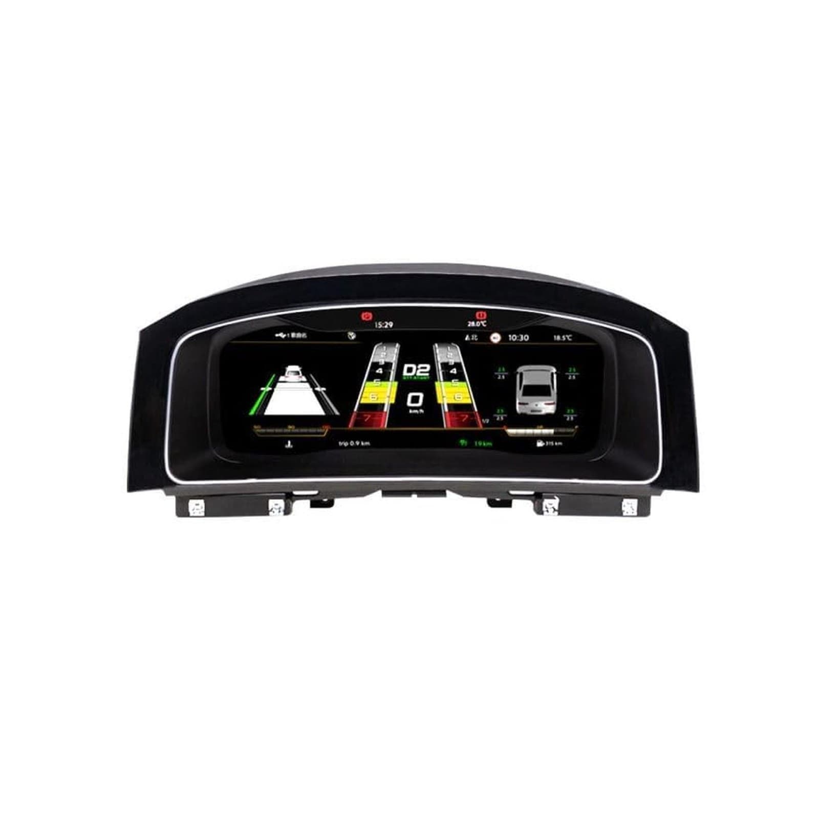 Digital Dash for Golf 7/7.5 (2013-2020), Aftermarket Digital Instrument Panel...