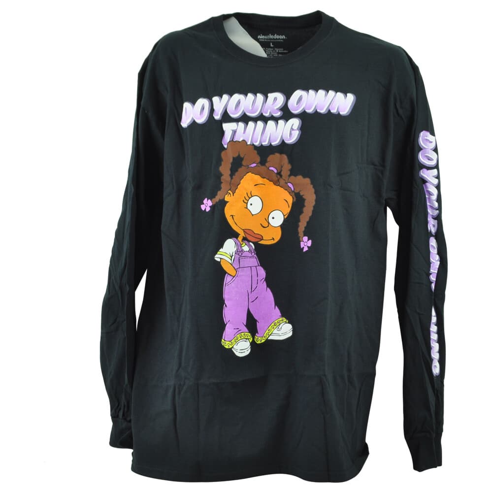 Nickelodeon Lil Baddie Susie Carmichael Cartoon Long Sl Adults Tshirt Tee Large