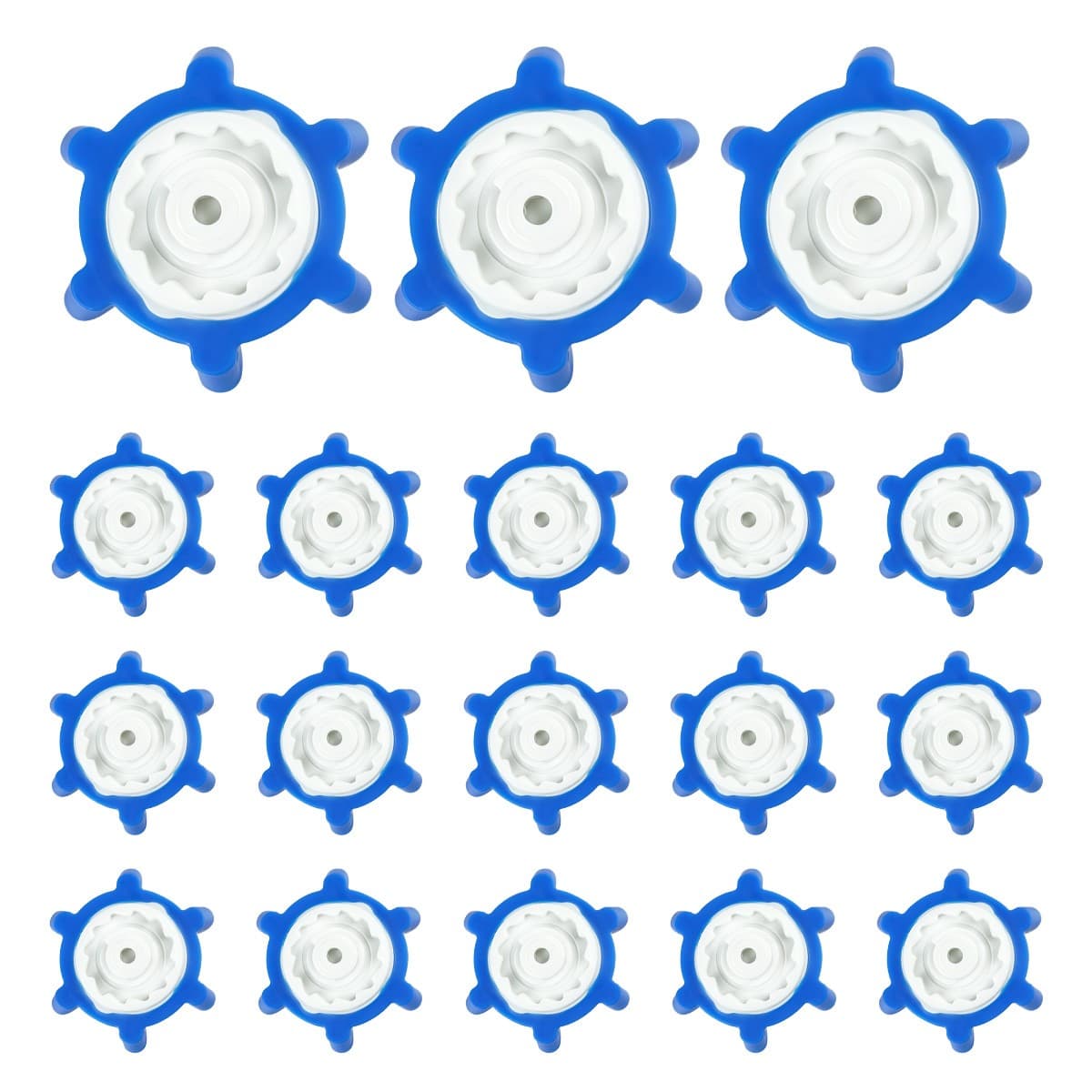 18Pcs Golf Spikes Slim-Lok System Replacement Cleat for Footjoy