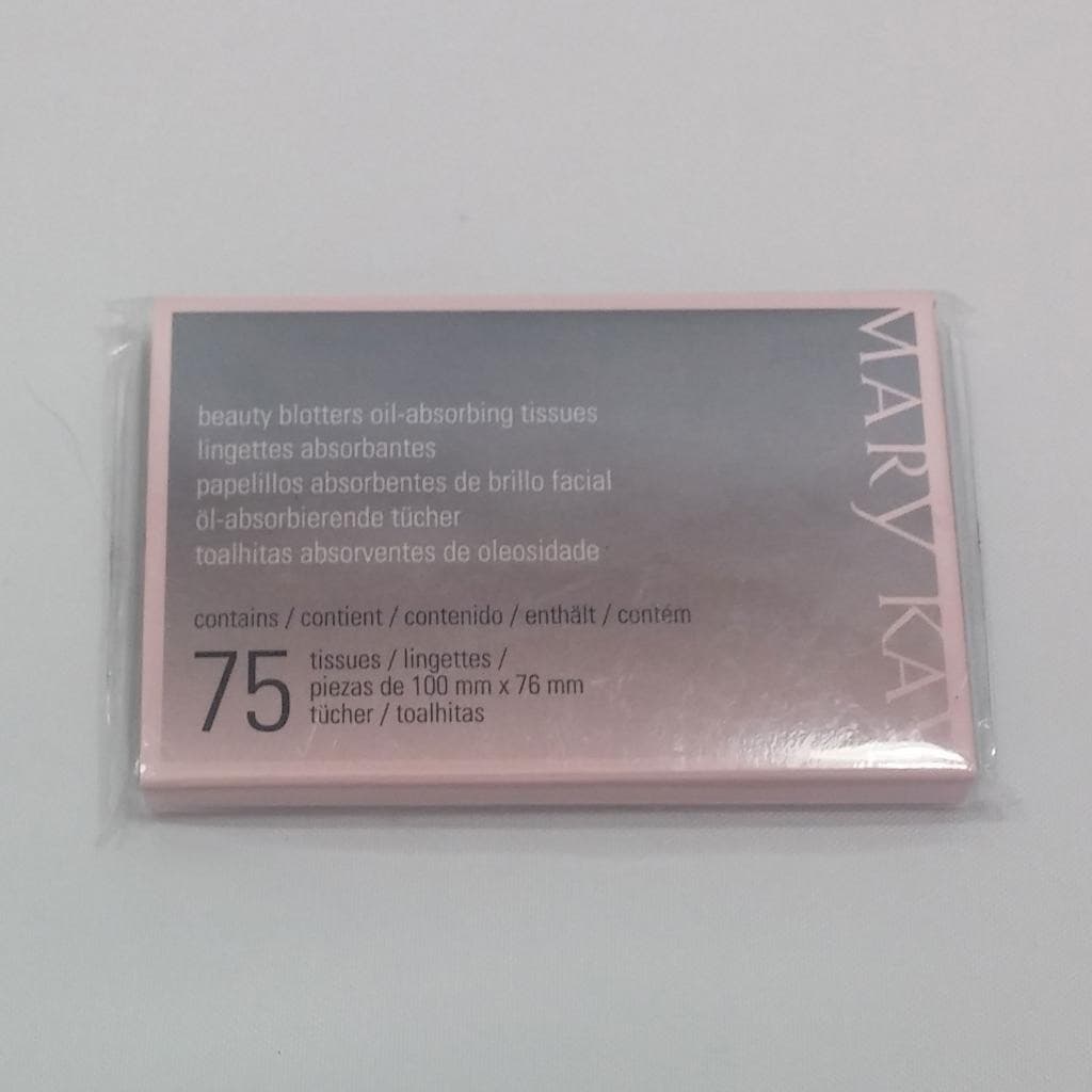 Mary Kay BEAUTY BLOTTERS Oil Absorbing Tissues 75 Count SEALED