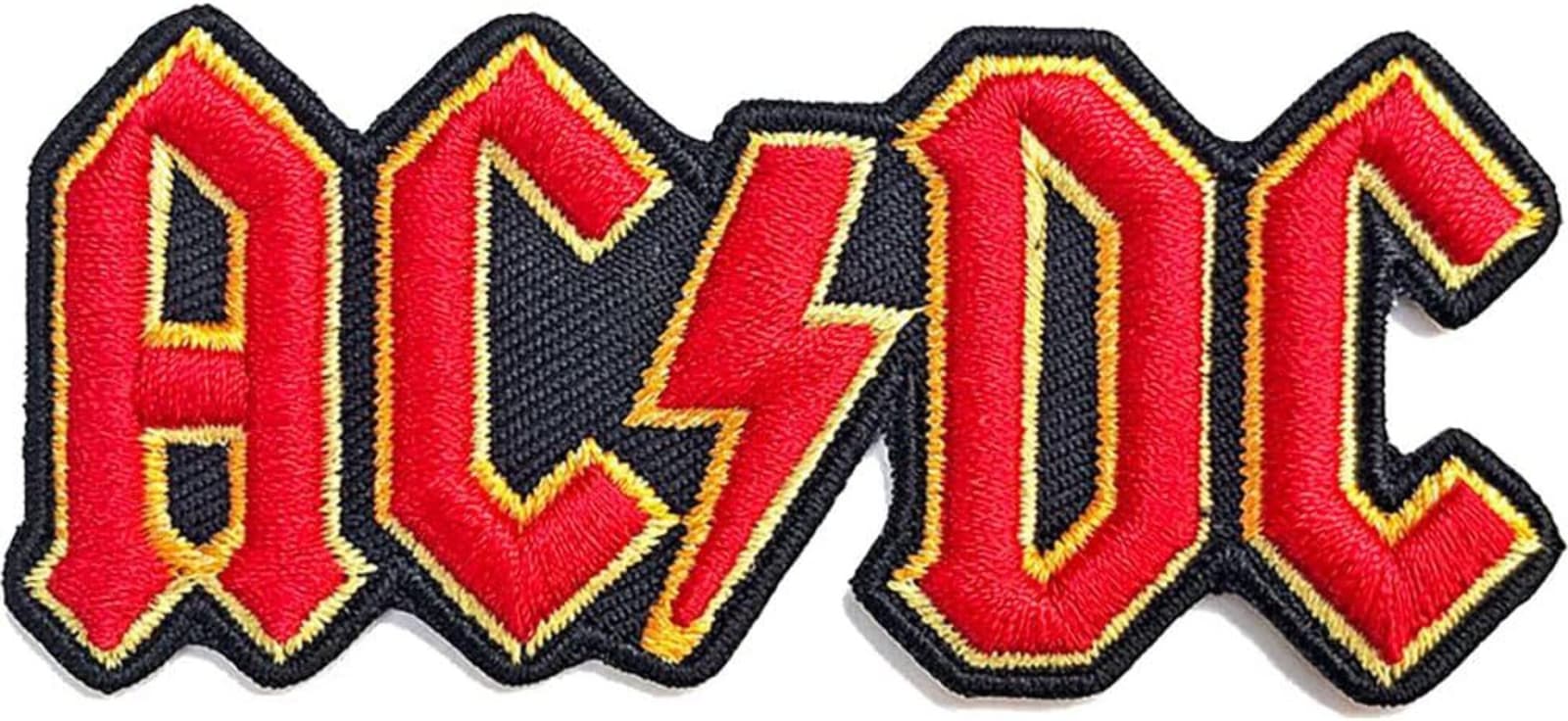 AC/DC - 3D Logo Cut-Out Iron Sew On Patch