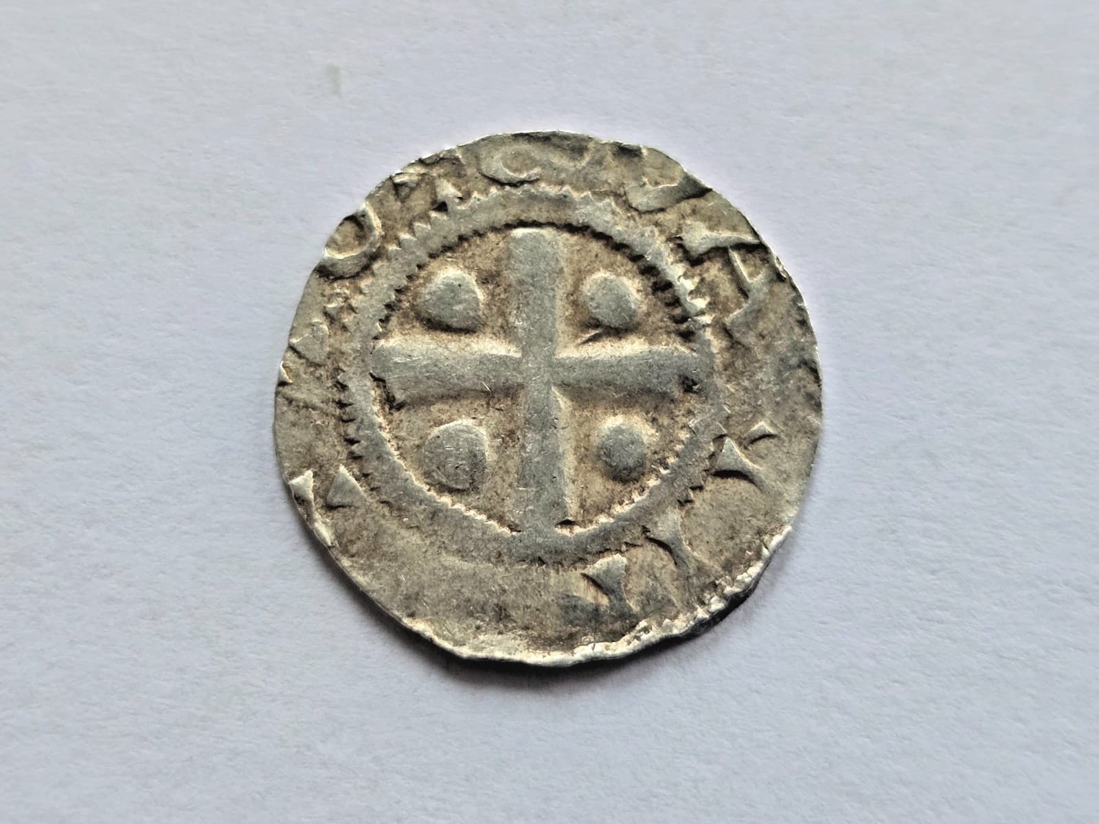Vikings silver coin, Germany Mainz-Königliche Münzstätte Denar 973-983 Otto II