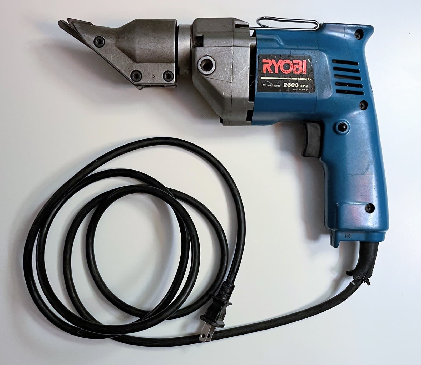 Ryobi 18 Gauge Corder Nibbler, SH-1000a, 2600 RPM, Tested and Working Great
