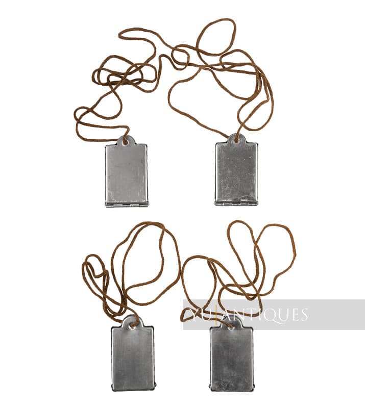 JNA YPA Yugoslavia Serbia Army Military ID Identification Plate Soldier Dog Tag