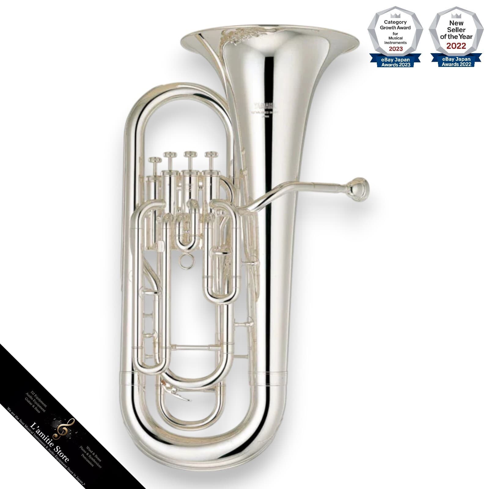 Yamaha YEP-321S Euphonium Silver Plates Japan YEP321 YEP321S 321 S New