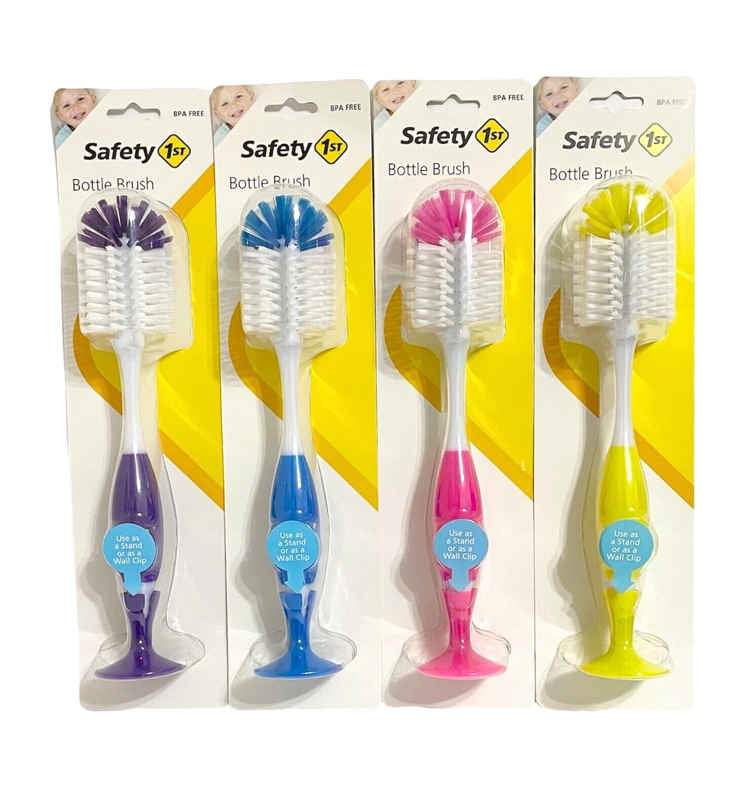 Safety 1st Bottle Brush and Nipple Cleaner with Stand
