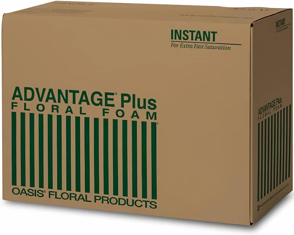 Oasis Advantage plus Floral Foam Blocks, Bulk 48 Pieces - Flower Arrangement Sup