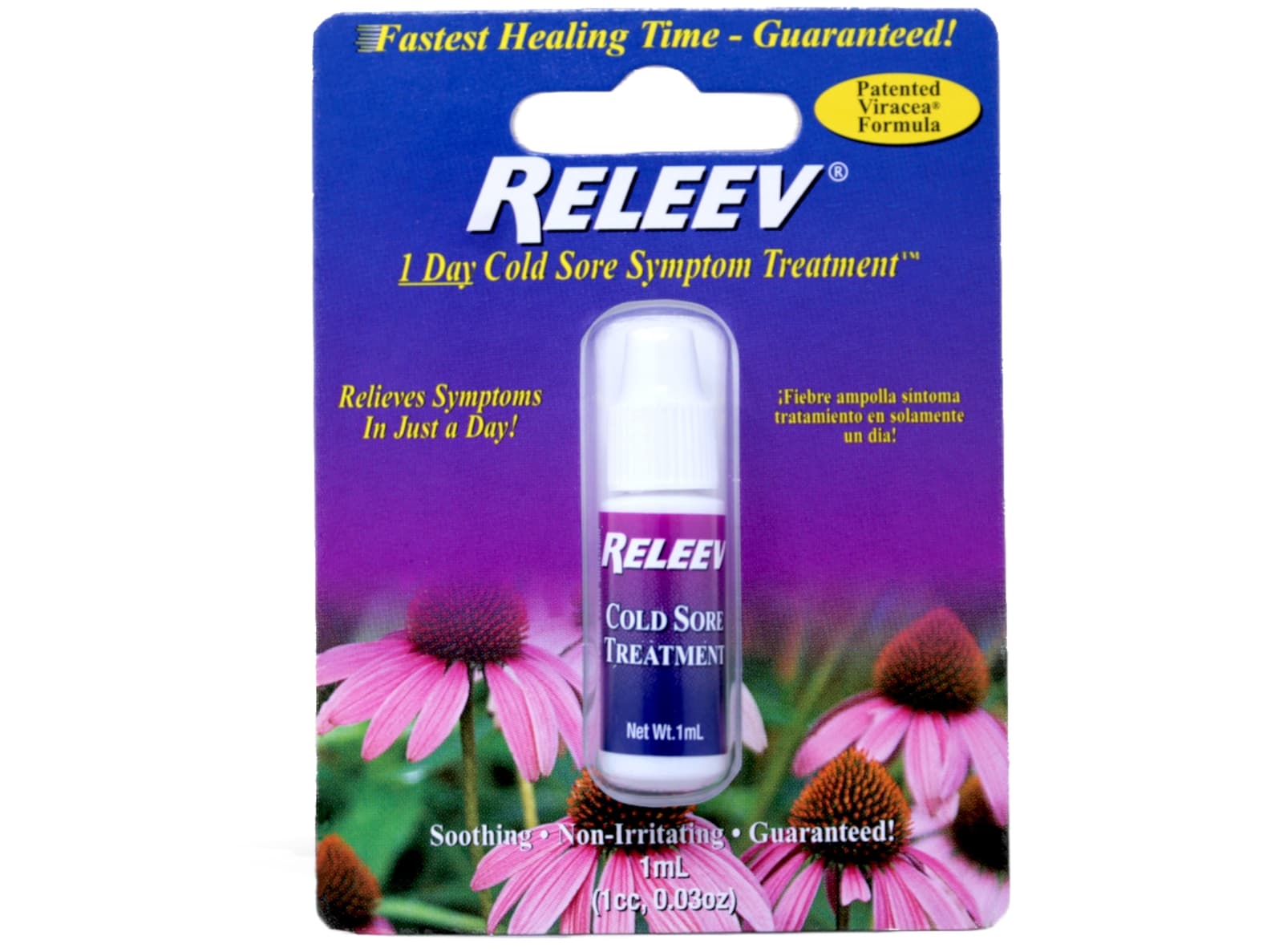 RELEEV 1-Day Cold Sore Symptom Treatment 1 mL (.034 oz)