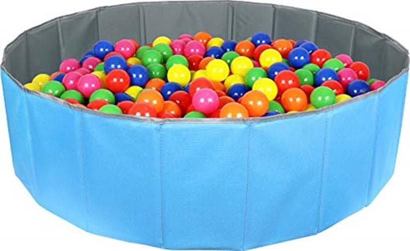 Ball Pit for Toddlers and Kids, Holds over 400 Balls, Soft, Foldable