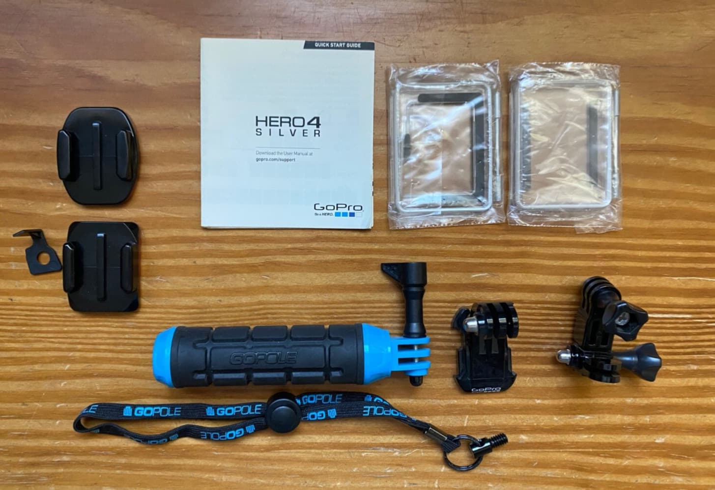 Lot of GOPRO ACCESSORIES FOR HERO3, HERO3+, HERO4 CAMERAS