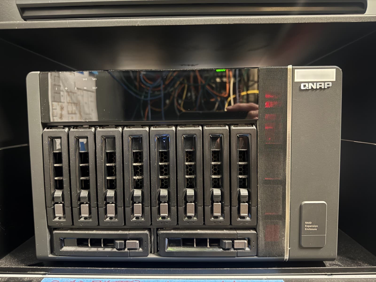 QNAP Expansion Enclosure - REXP-1000 Pro - SAS/SATA/SSD RAID Expansion Enclosure