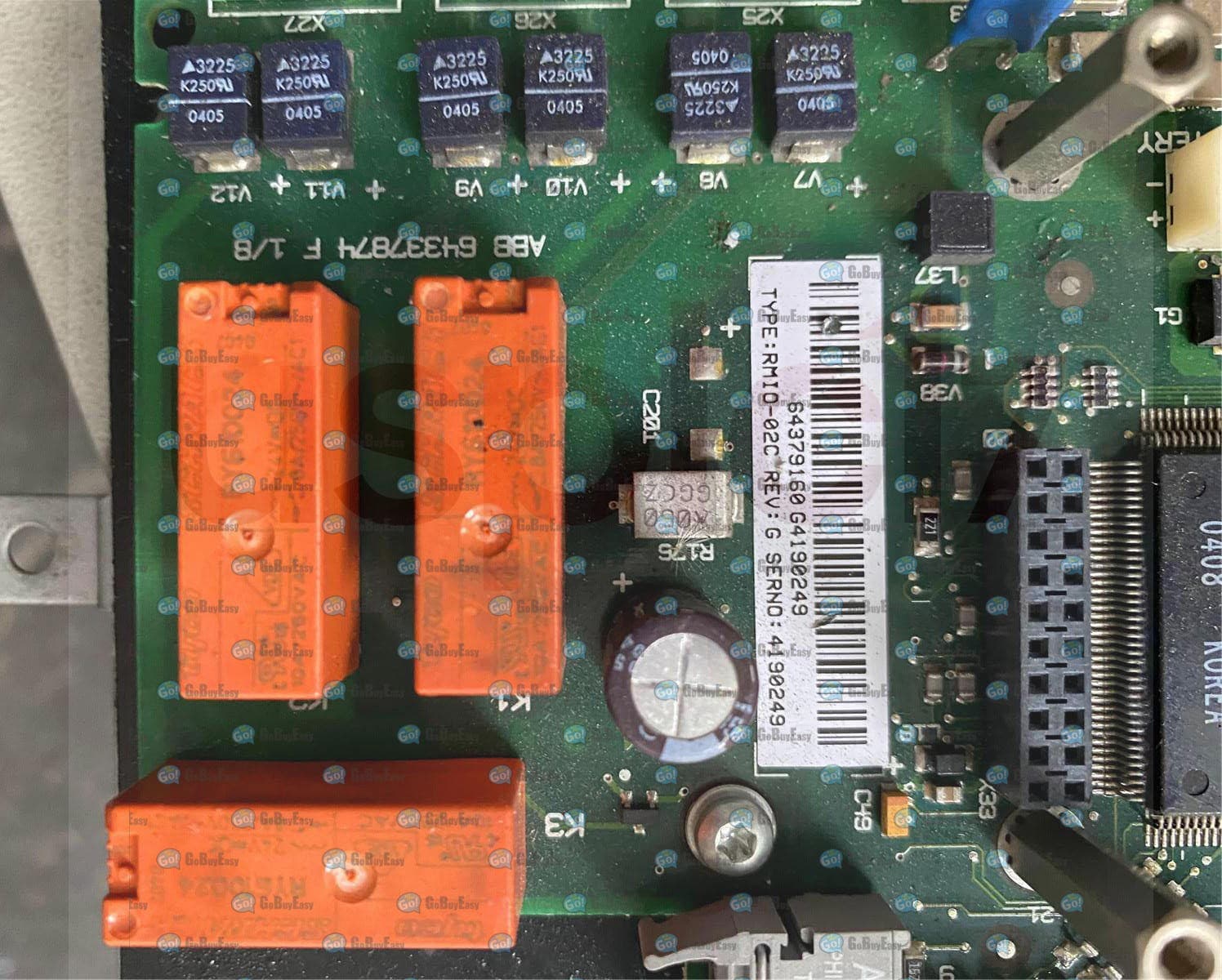 1PC Used ABB RMIO-02C CPU Power CONTROL BOARD Tested