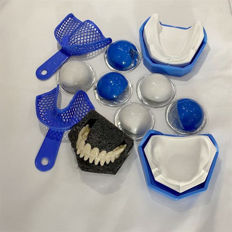 DIY Denture Kit Homemade Full Set False Teeth Dental Custom Dentures Repair Kit