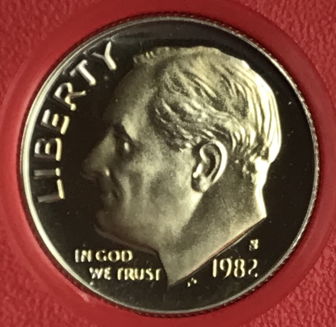 1982-S PROOF ROOSEVELT DIME