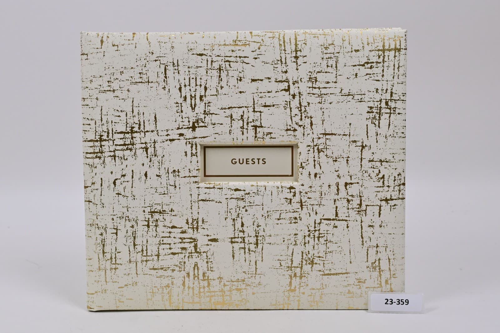 Hallmark Ivory, Generic Guest Book Not Refillable. New In Box.