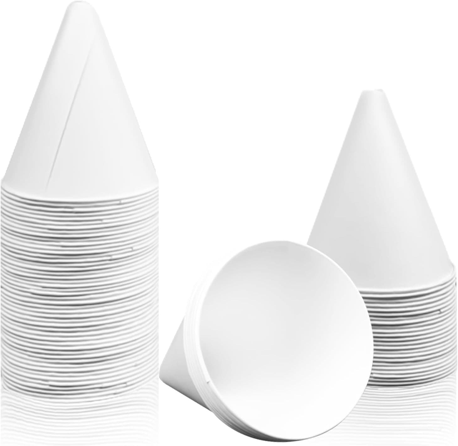 50PCS Paper Funnels for Motor Oil, 6Oz Disposable Engine Oil Funnel for Gas Chan