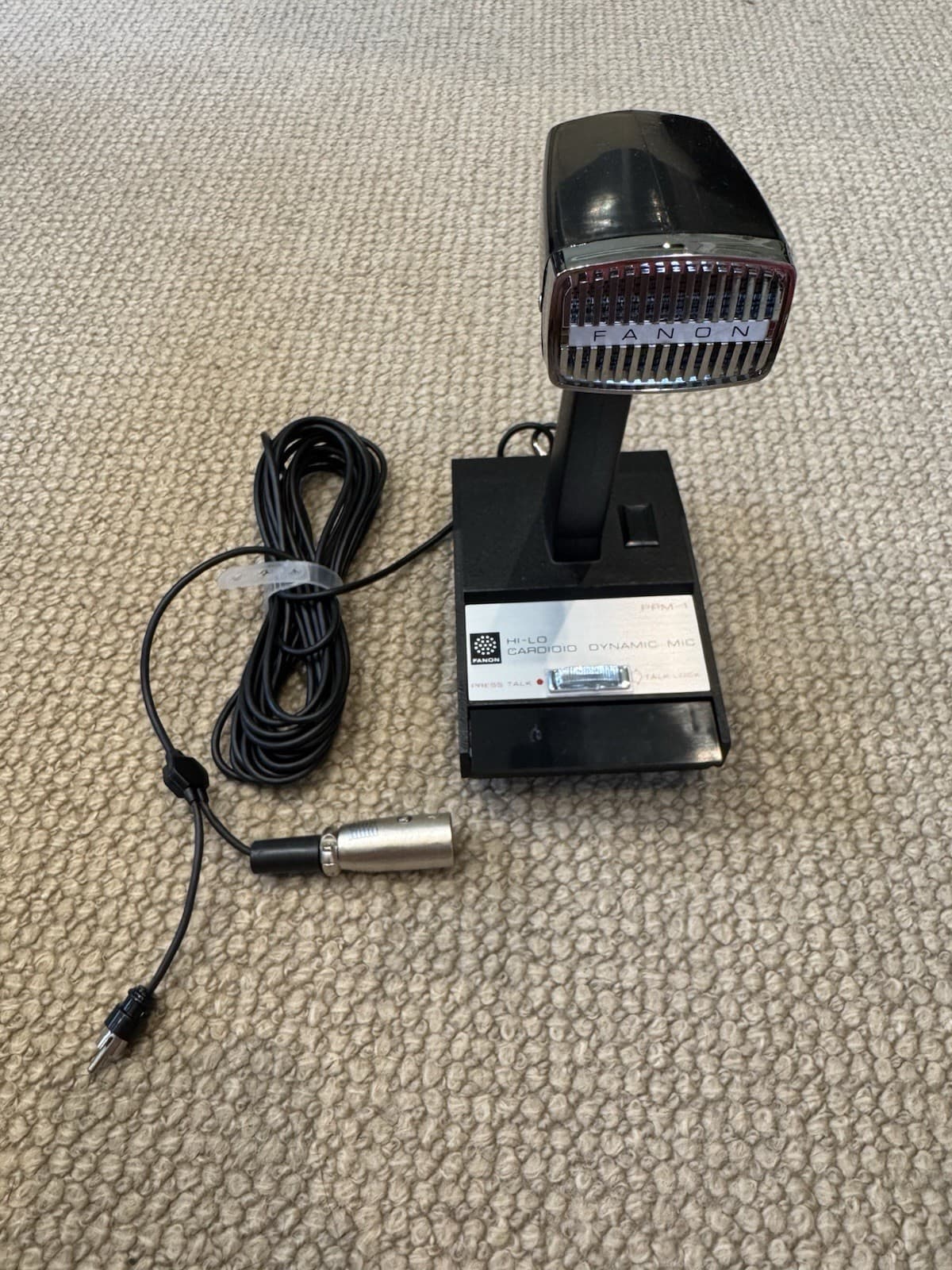 Fanon PPM-1B Hi - Lo Cardioid Dynamic Mic Microphone