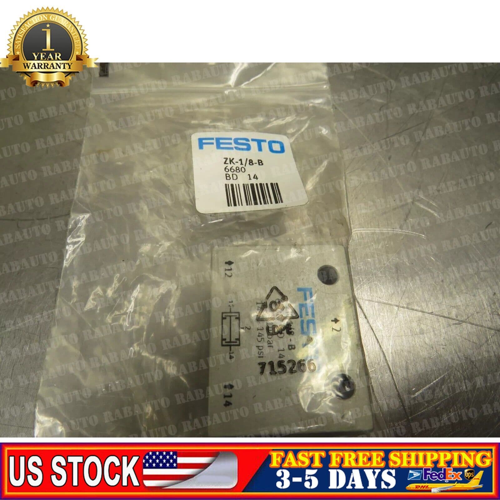 New Festo 6680 ZK-1/8-B AND gate