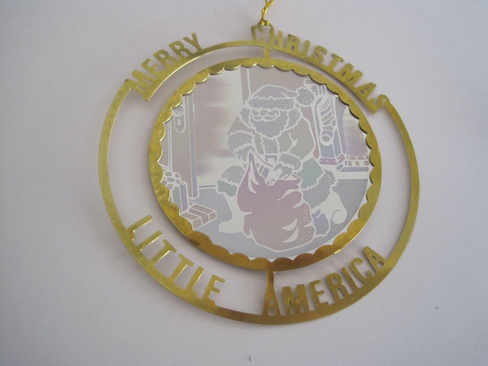 Merry Christmas Little America Santa