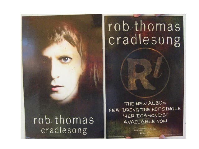Rob Thomas 2 Sided Poster Twenty Matchbox 20 Matchbox20
