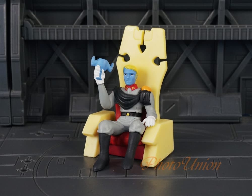 Space Battleship Yamato Star Blazers Dessler Soto Figure Model A620 C