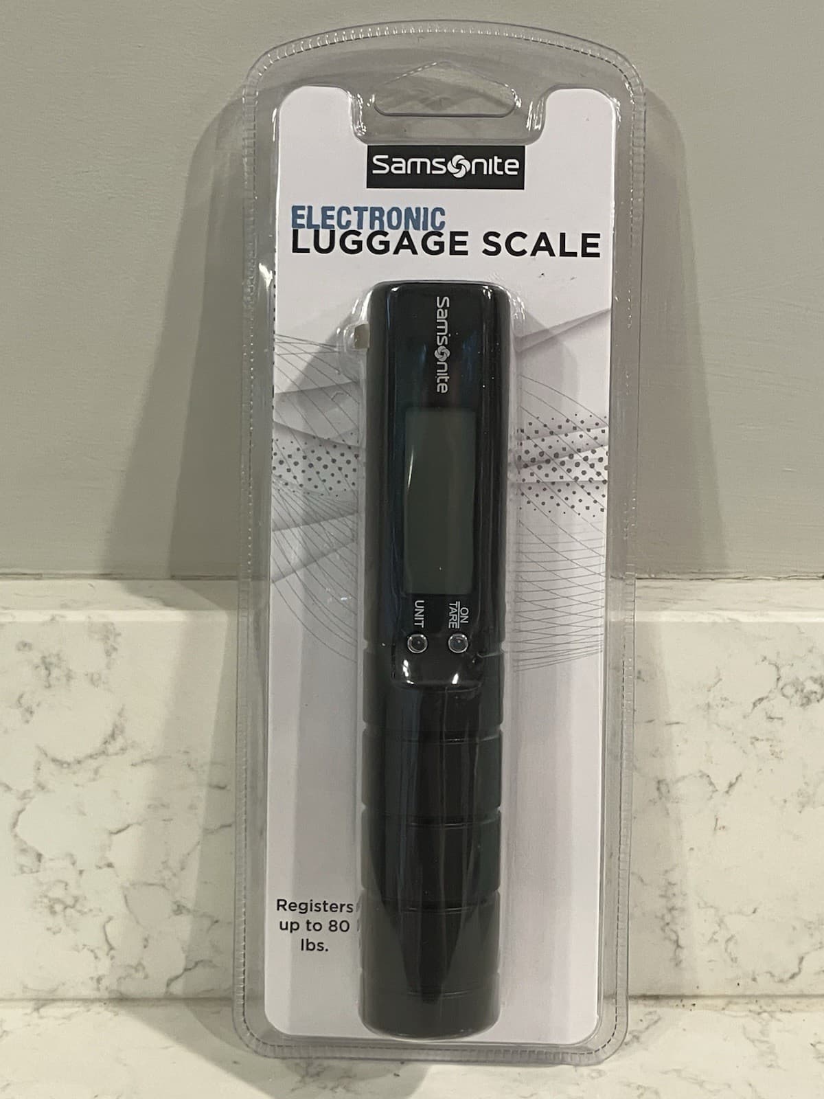 Samsonite Electronic Luggage Scale Black One Size Brand New Sealed